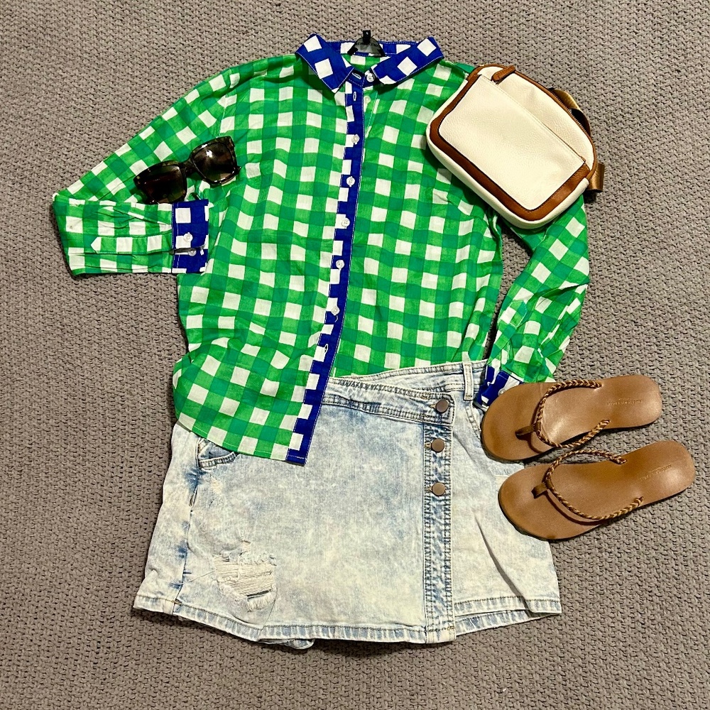 Checkered/Plaid Button Down/Up